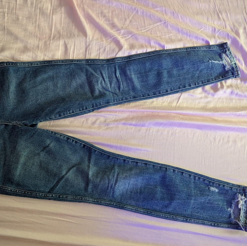 Good American Women's Dark Blue Skinny Jeans
